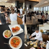 落合務シェフによる料理教室を開催しました